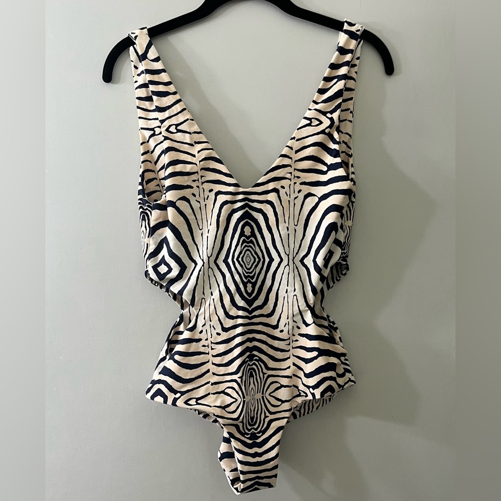 Alia blue swimsuit size large